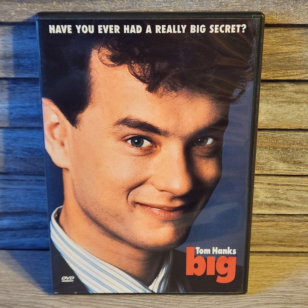 🔥 Big Tom Hanks Movie DVD 80s Classic